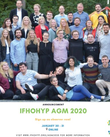 Save the date – IFHOHYP  AGM 2020