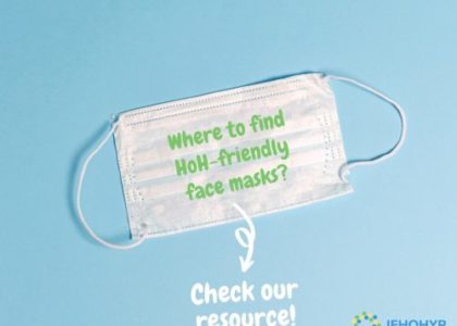 Where to find HoH-friendly face masks?