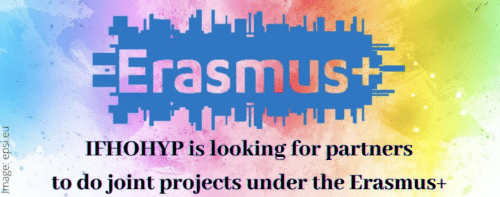 Become an Erasmus+ partner of IFHOHYP