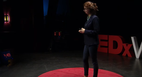 Zeynep was giving a Ted talk during a TEDx Women