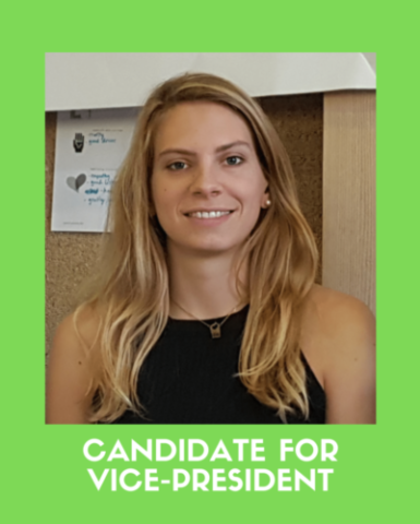 Leonie – Candidate for Vice-Presidency