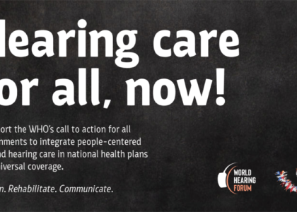 Hearing care for all, now!