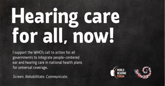 Hearing care for all, now!
